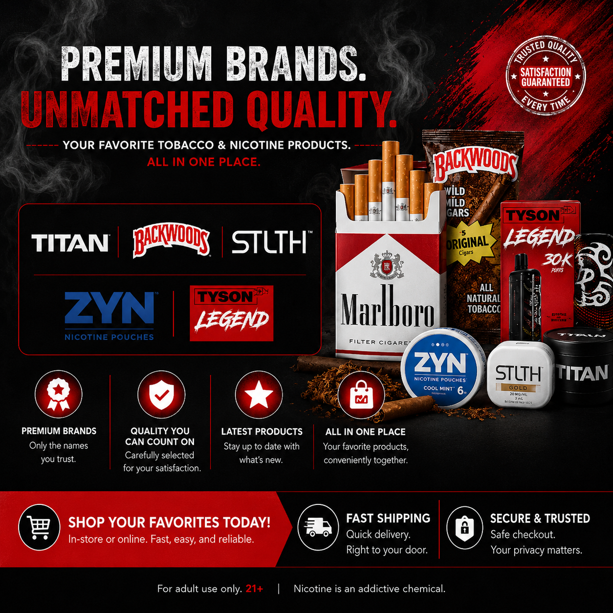 Brands RR smokes