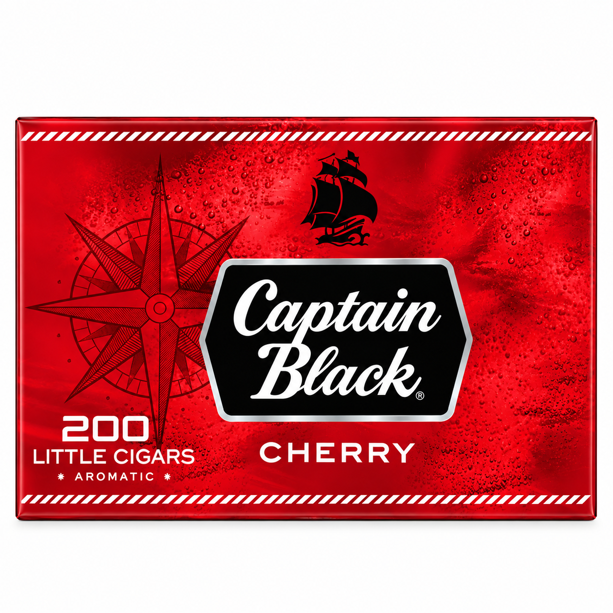 Captain Black Cherry Cigars - Carton 200ct
