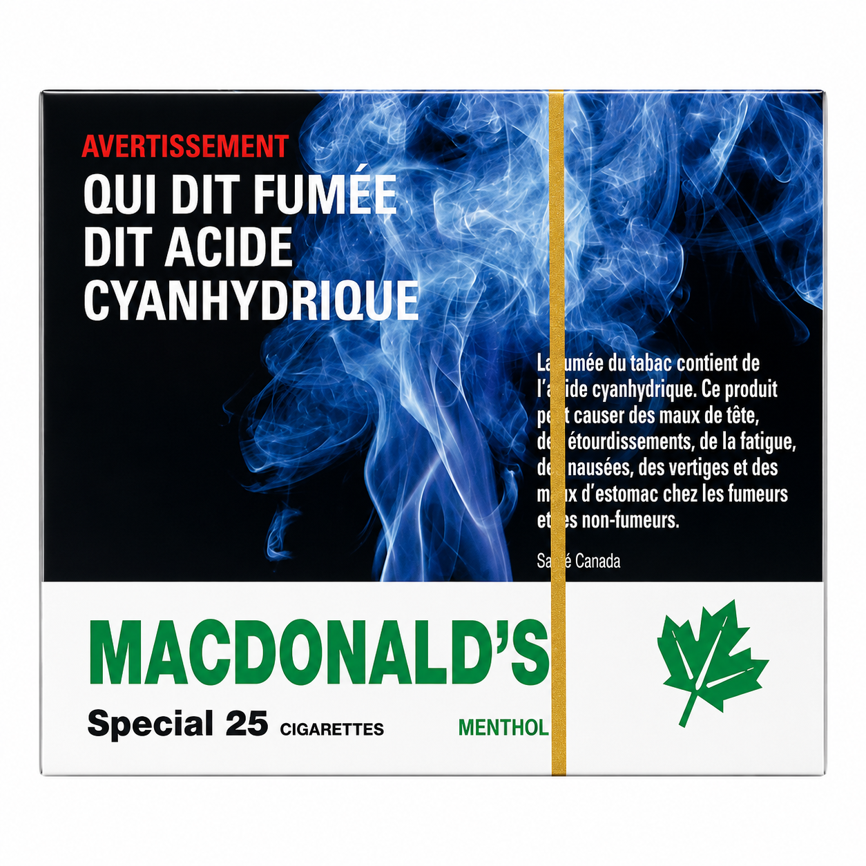 MacDonald's Menthol 25's - Single Pack