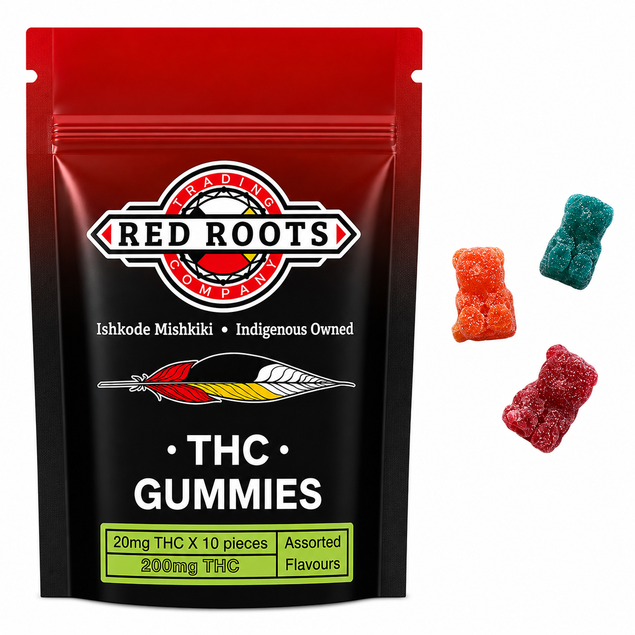 Red Roots Gummies - 200mg
