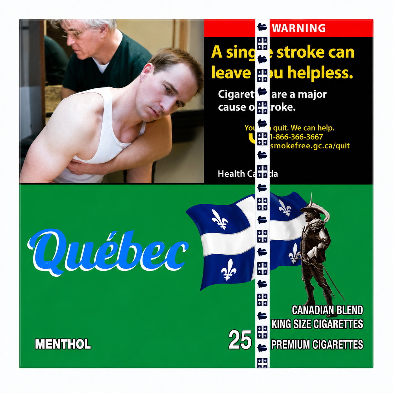 Quebec Menthol 25's - Single Pack
