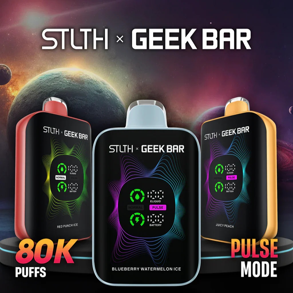 STLTH x GEEKBAR 80k Nic Vapes