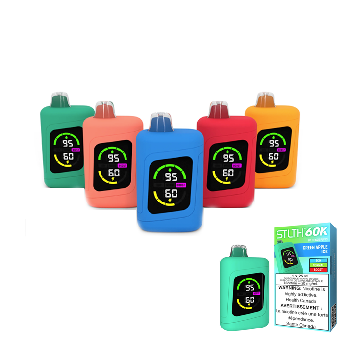 STLTH - 60K Nicotine Vape (Variety of Flavors)