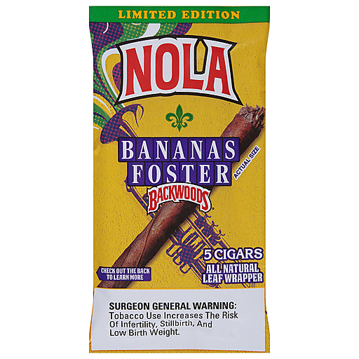 Backwoods - Banana Foster (NOLA) Cigars - 5pk