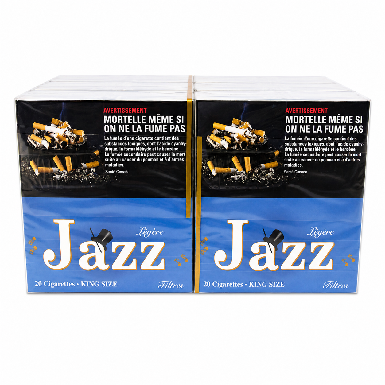Jazz 20's Lights Cigarettes - Carton