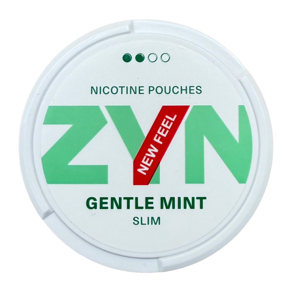 ZYN Slim Nicotine Pouches 6.5mg - Gentle Mint