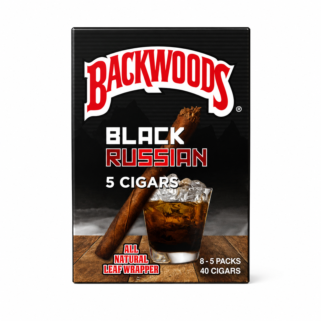 Backwoods - Black Russian Cigars 5 pack