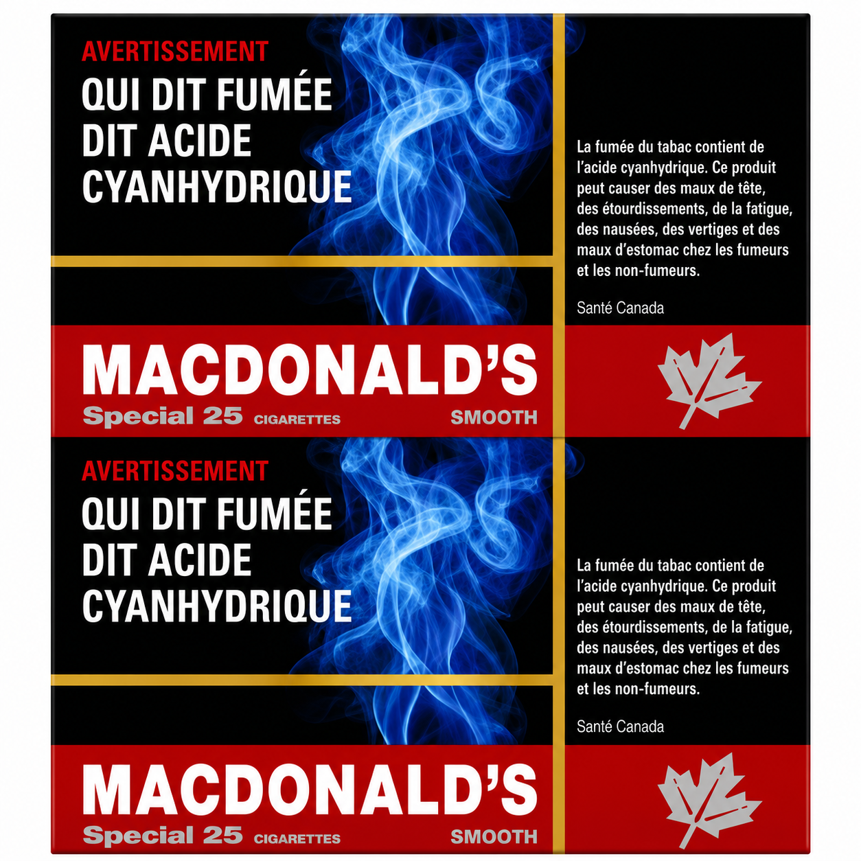 MacDonald's Full Flavour 25's Cigarettes - Carton