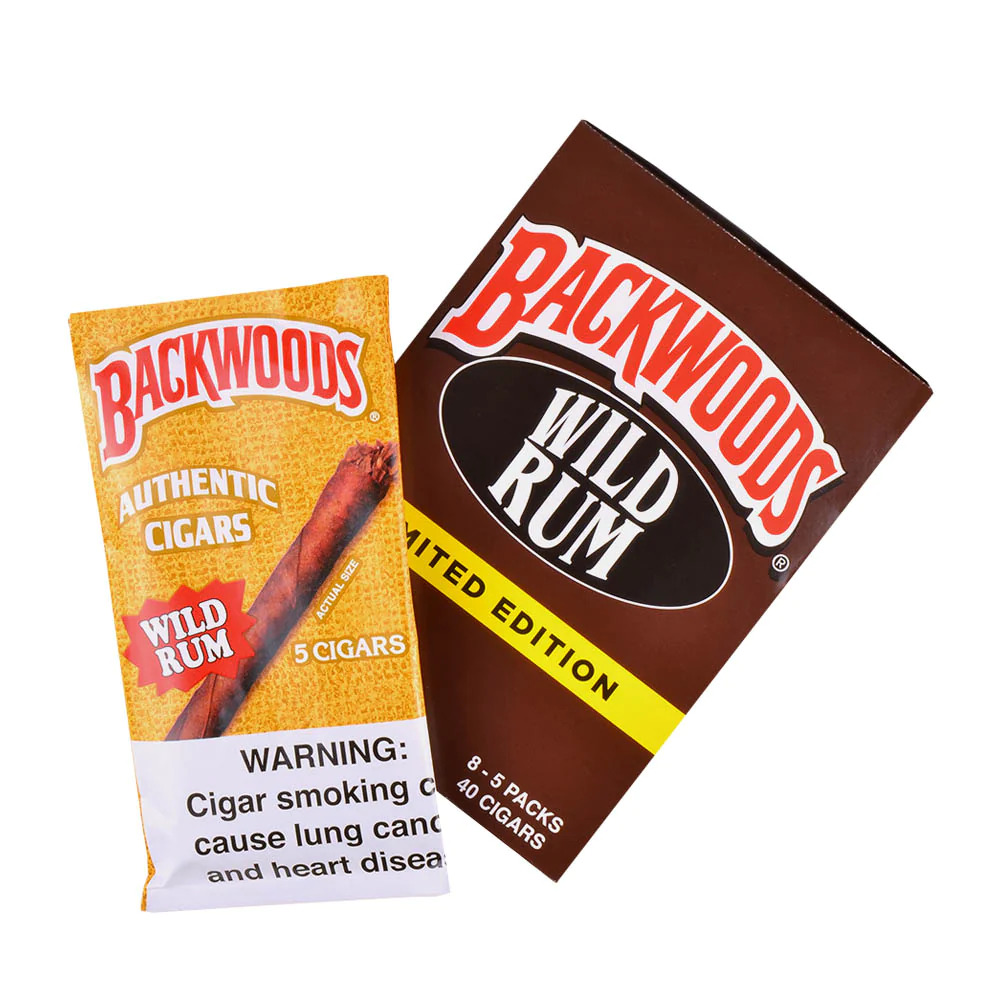 Backwoods - Wild Rum Cigars - 5pk