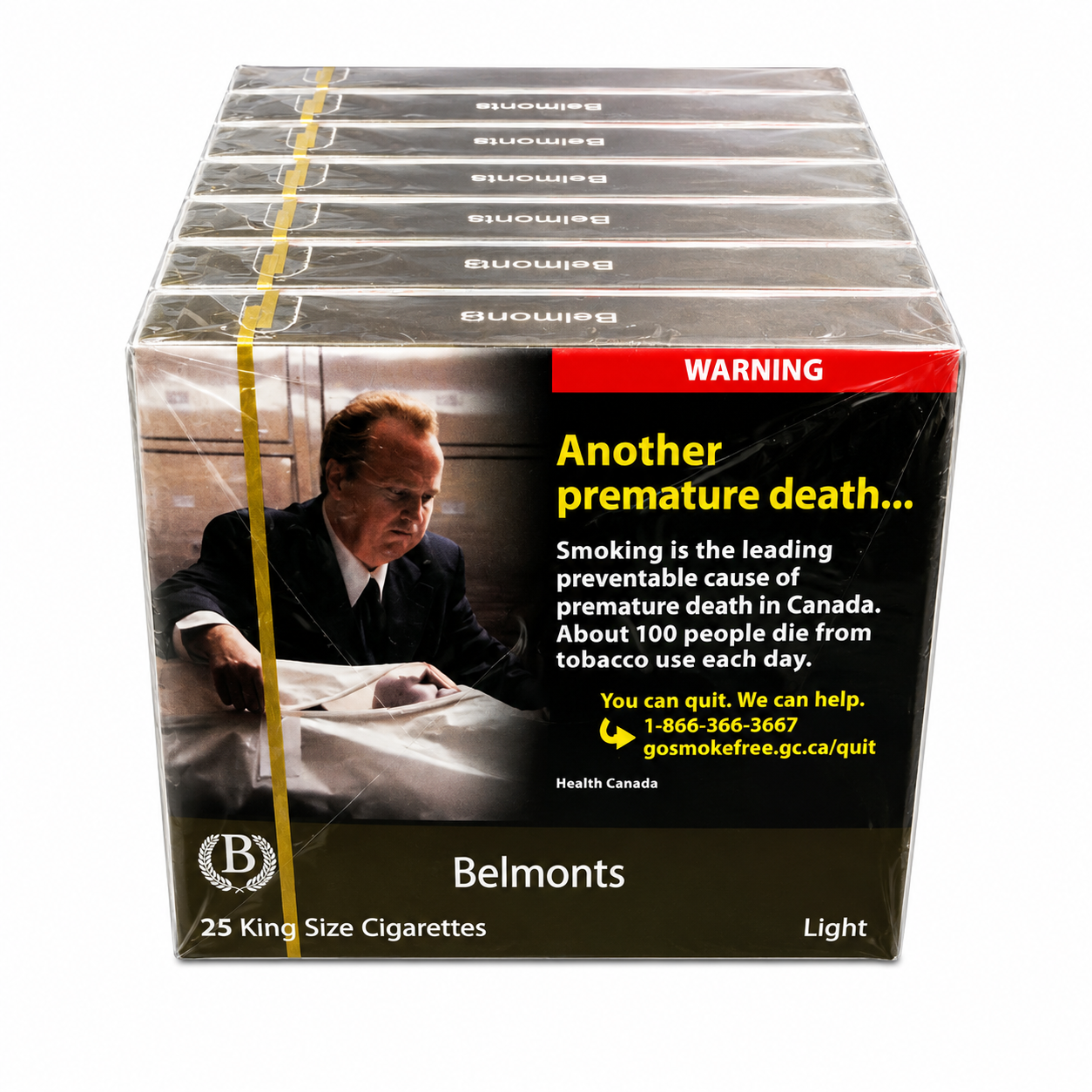 BellMonts Light 25's - Carton