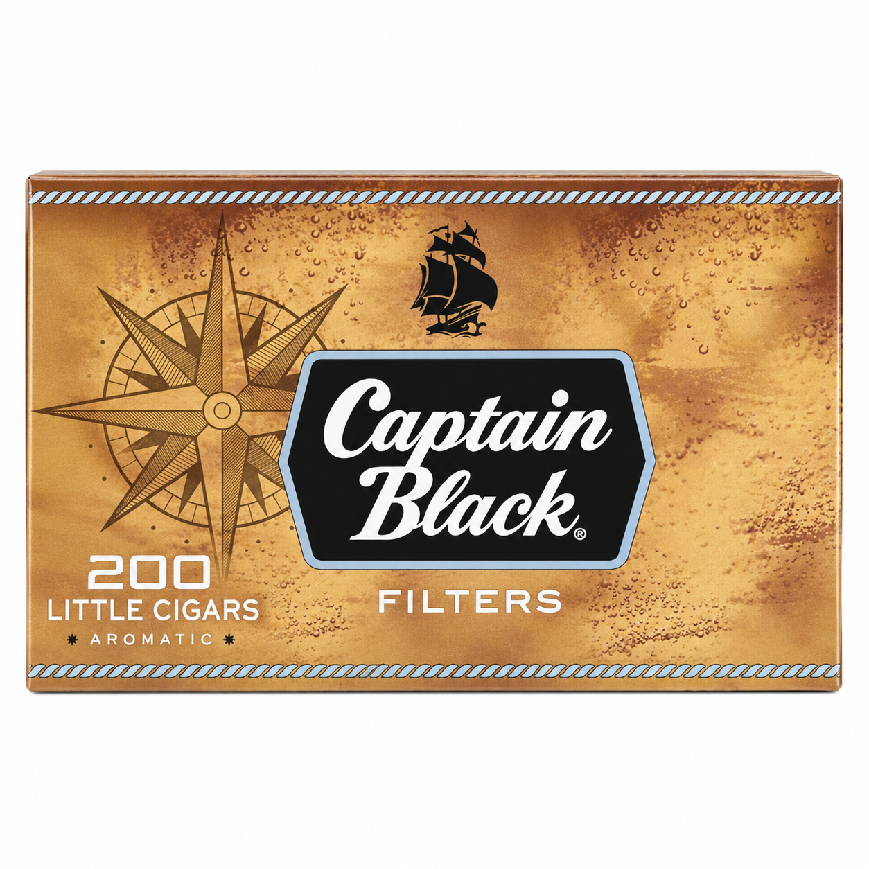 Captain Black Filter Cigars - Carton 200ct