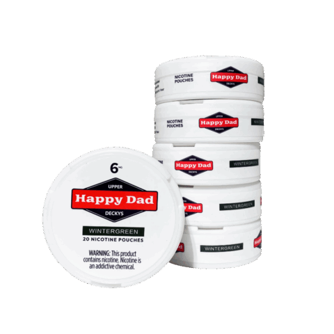 Happy Dad Nicotine Pouch 6mg - Wintergreen