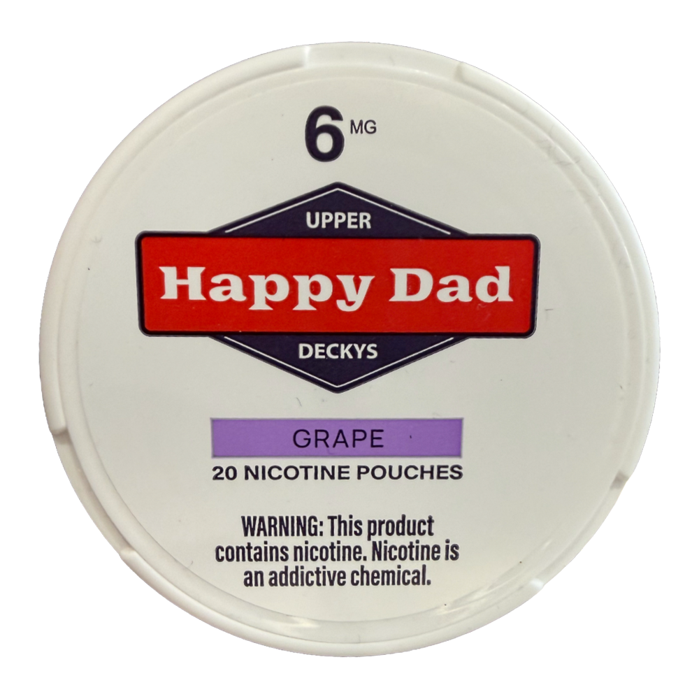 Happy Dad Nicotine Pouch 6mg - Grape