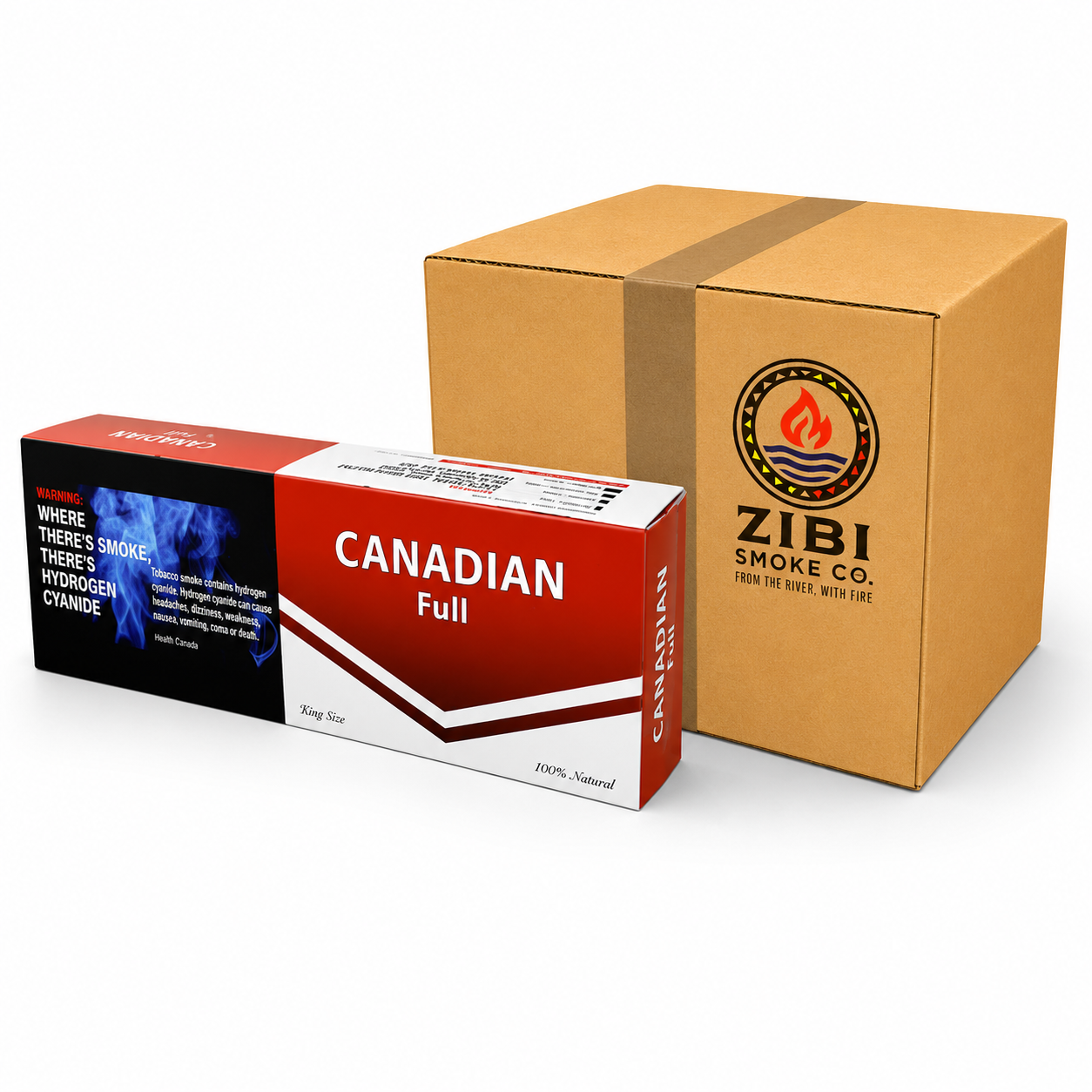 Canadian Full Flavour 25's Cigarettes - CASE |  50 Cartons (BULK ORDER)