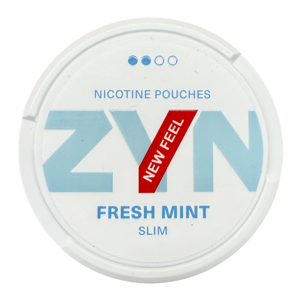 ZYN Slim Nicotine Pouches 6.5mg - Fresh Mint