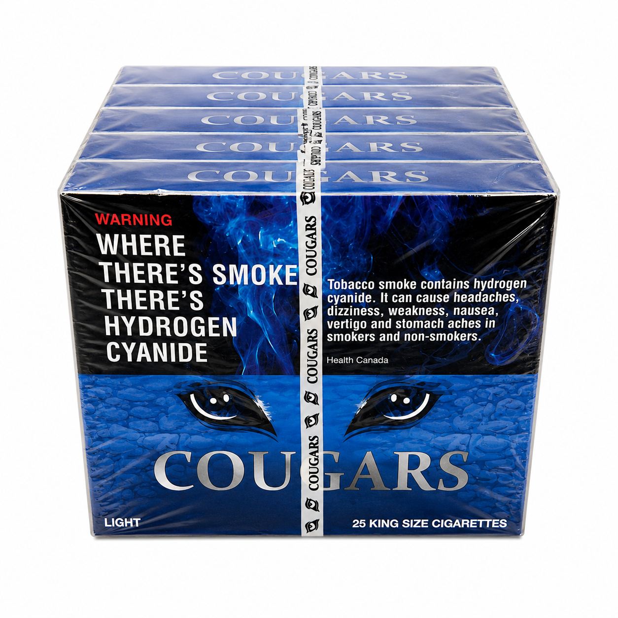 Cougars Lights 25's Cigarettes - Carton