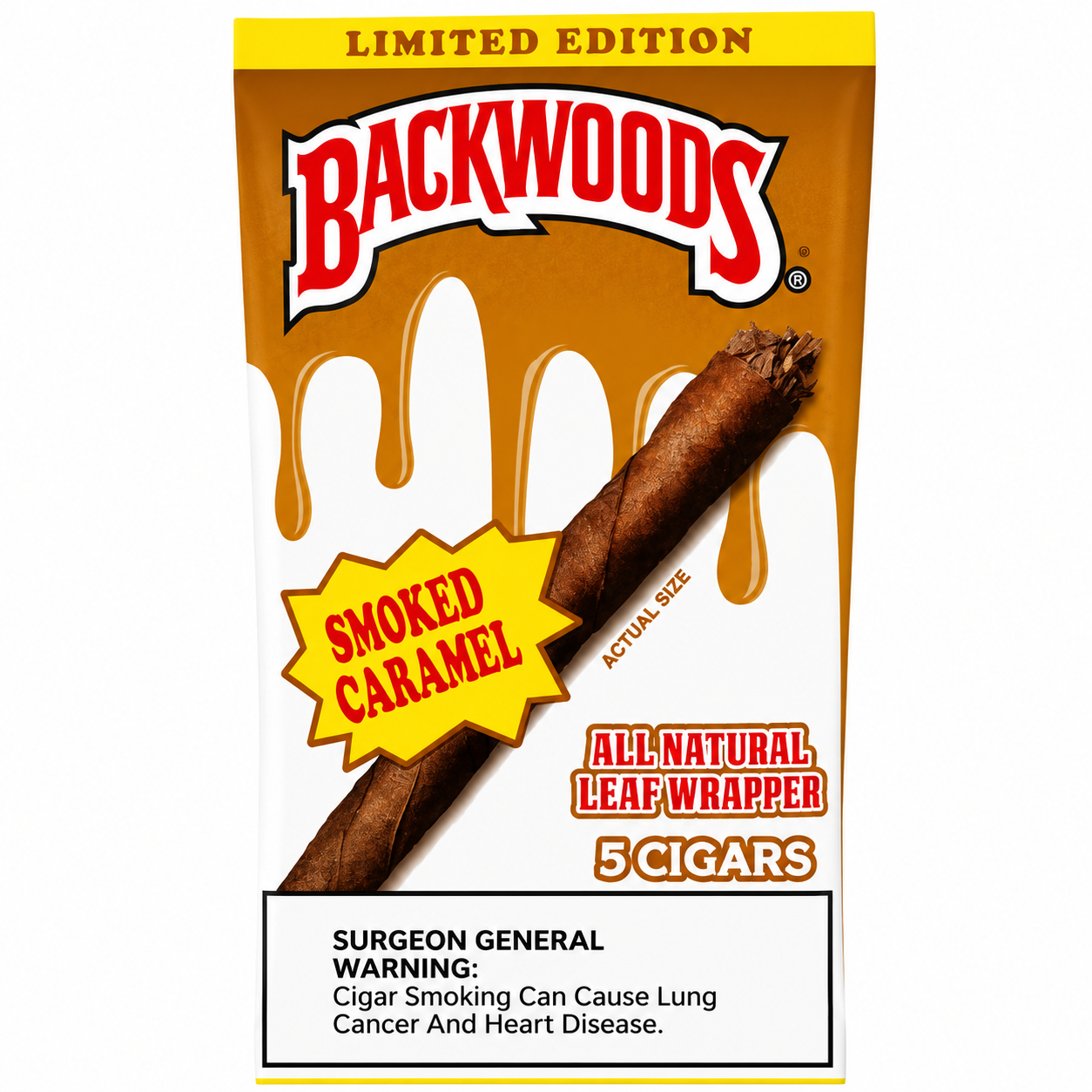 Backwoods - Smoked Caramel Cigars - 5pk