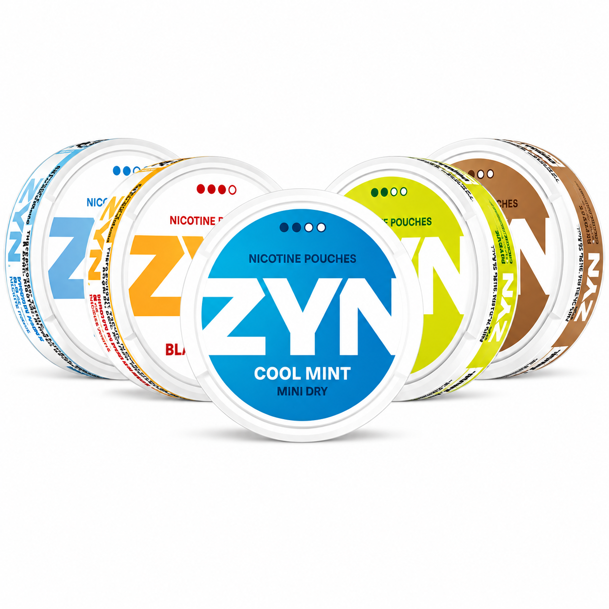 ZYN Nicotine Pouch Sleeves - SALE (Variety Flavors) 6mg-12mg