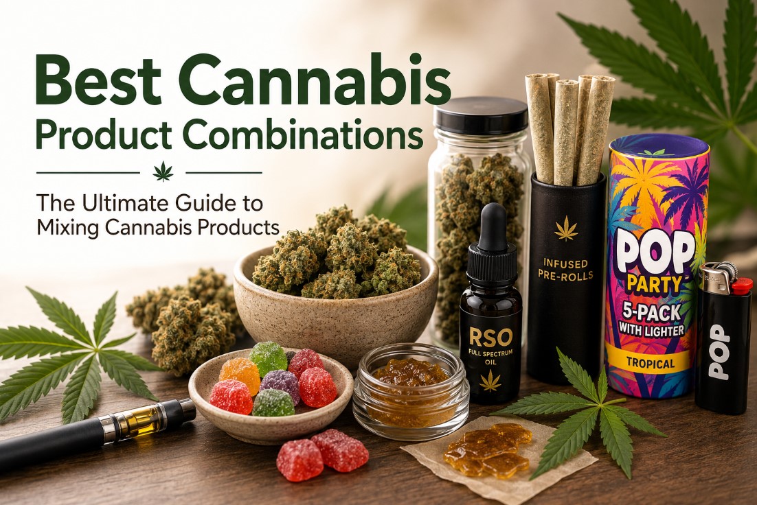 Best Cannabis Product Combinations -The Ultimate Guide to Mixing Cannabis Products