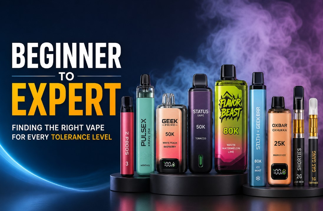 Beginner to Expert: Finding the Right Vape for Every Tolerance Level