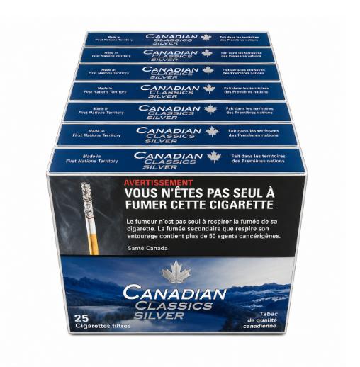 Canadian Classic Silver 25's - Carton