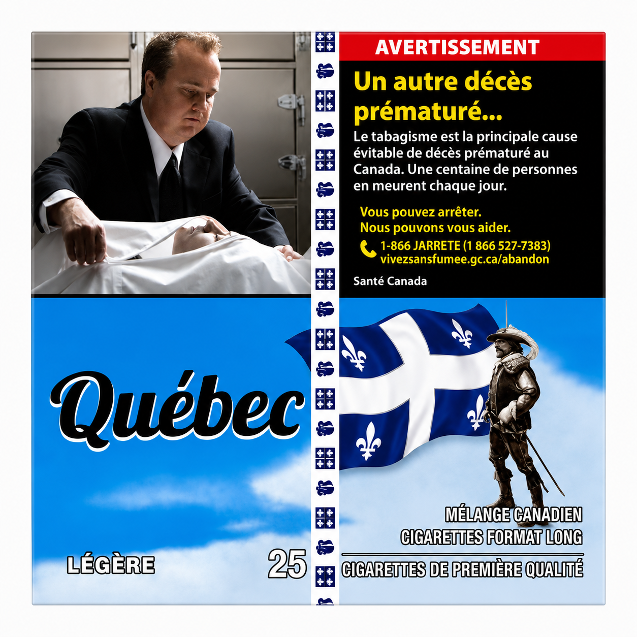 Quebec Light 25's - Single Pack