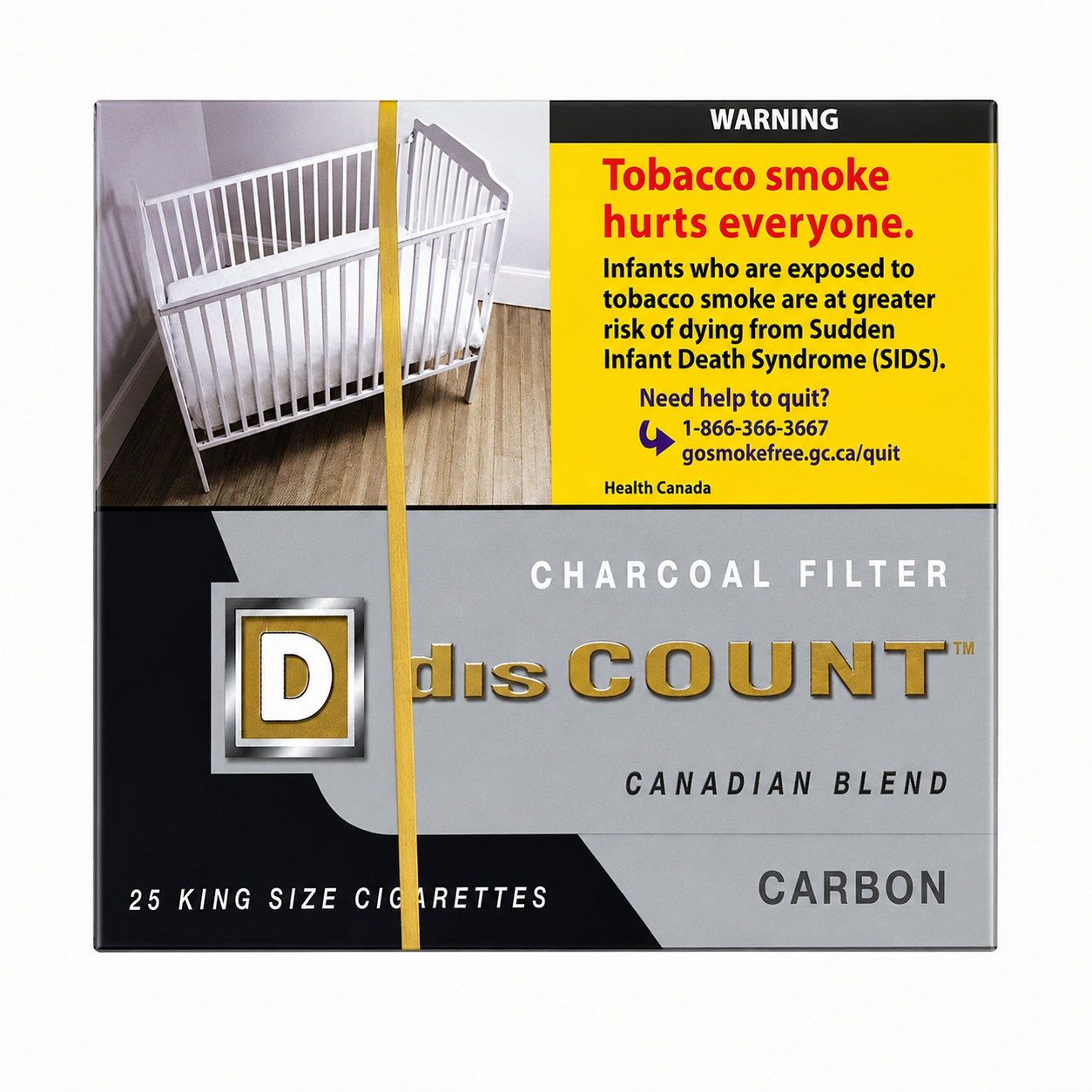 Discount Carbon 25's Cigarettes - Carton