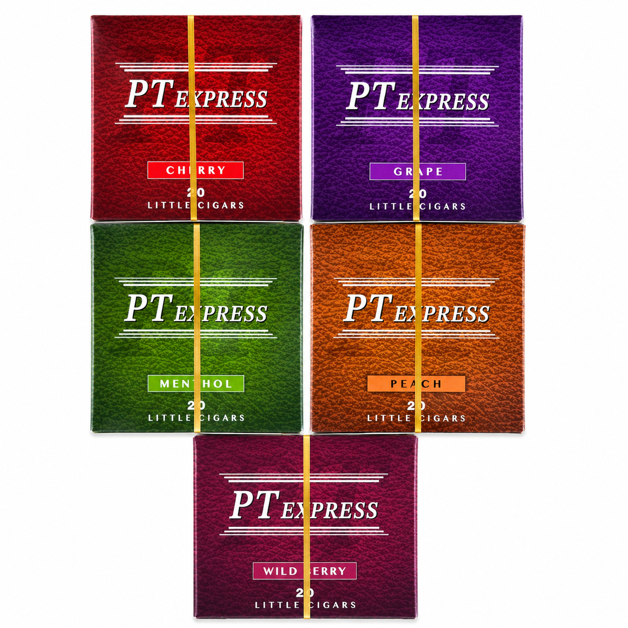 PT Express 20's Little Cigars - Single Packs (Flavors)