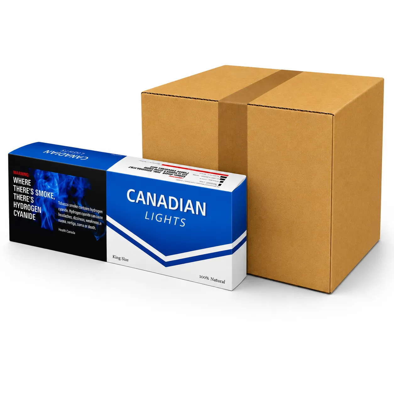 Canadian Light 25's Cigarettes | CASE - 50 Cartons (BULK ORDER)