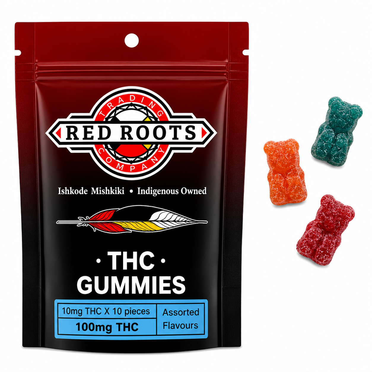 Red Roots Gummies - 100mg