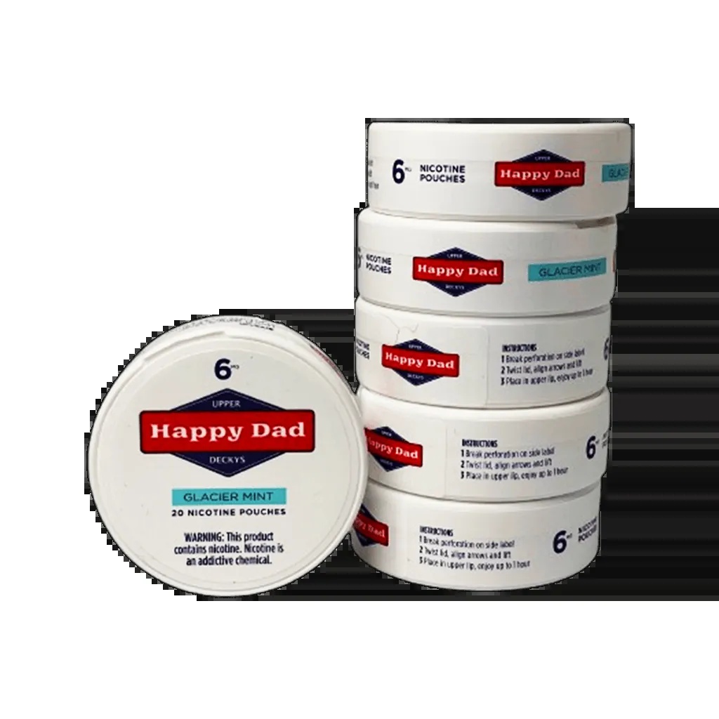 Happy Dad 6mg Pouch - Glacier Mint