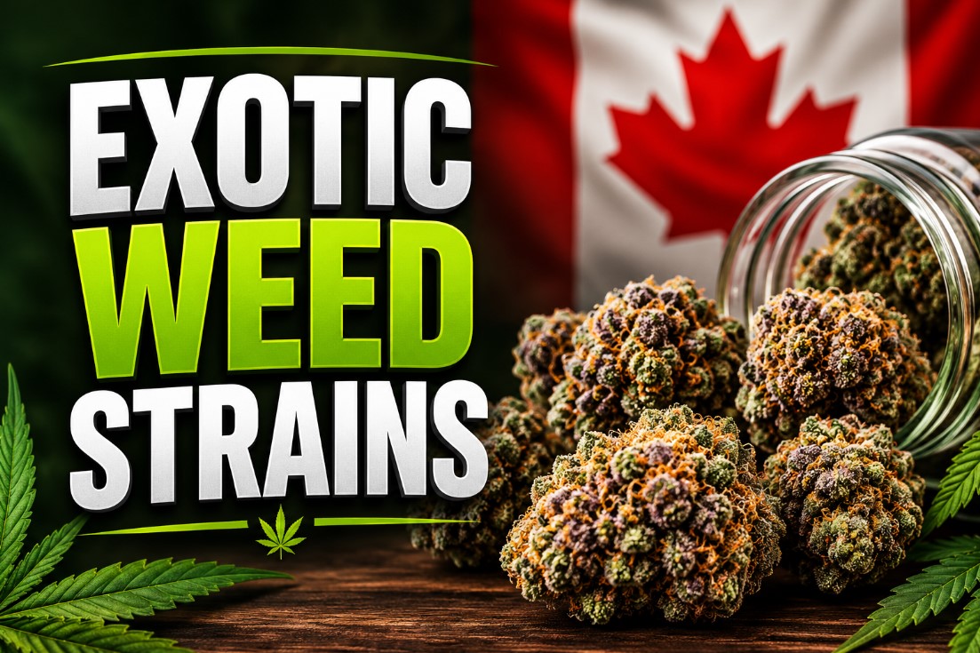 The Most Popular Exotic Weed Strains Canadians Are Smoking Right Now