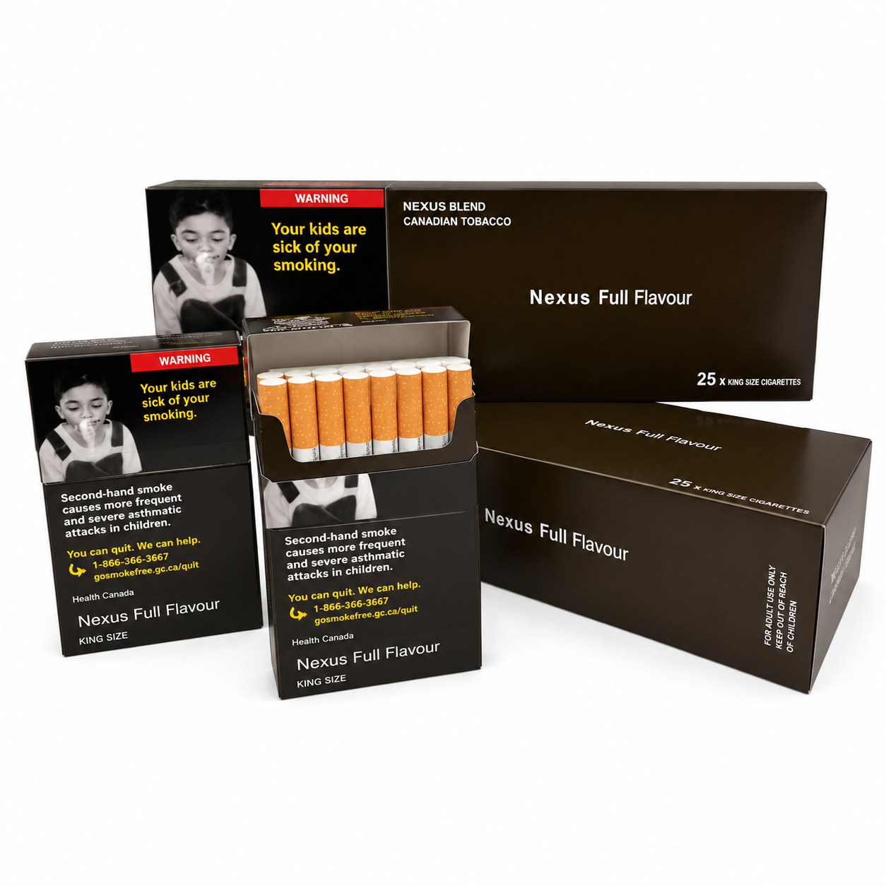 Nexus Full Flavor 20's Cigaerttes - Carton