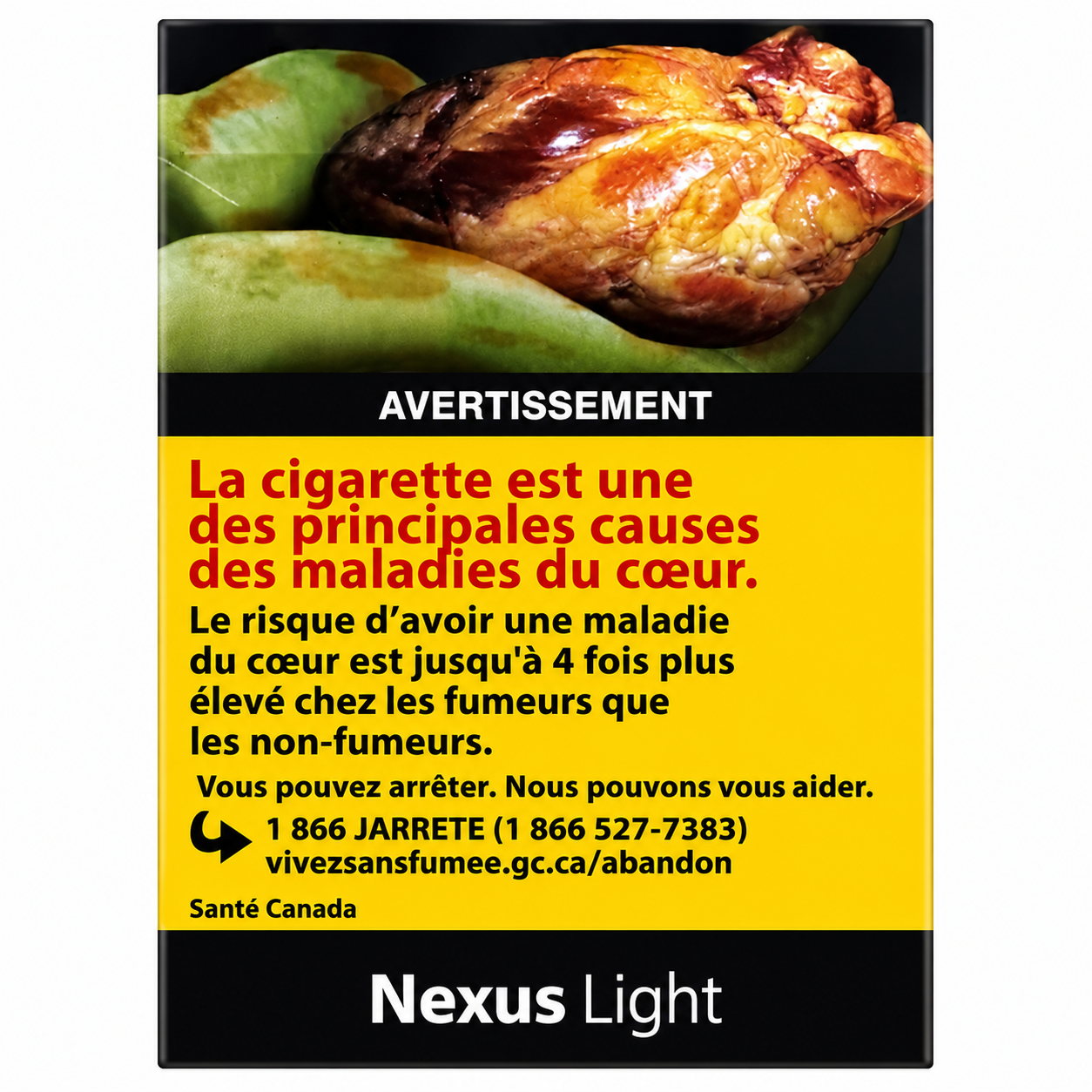 Nexus Light 20's Cigarettes - Single Pack 