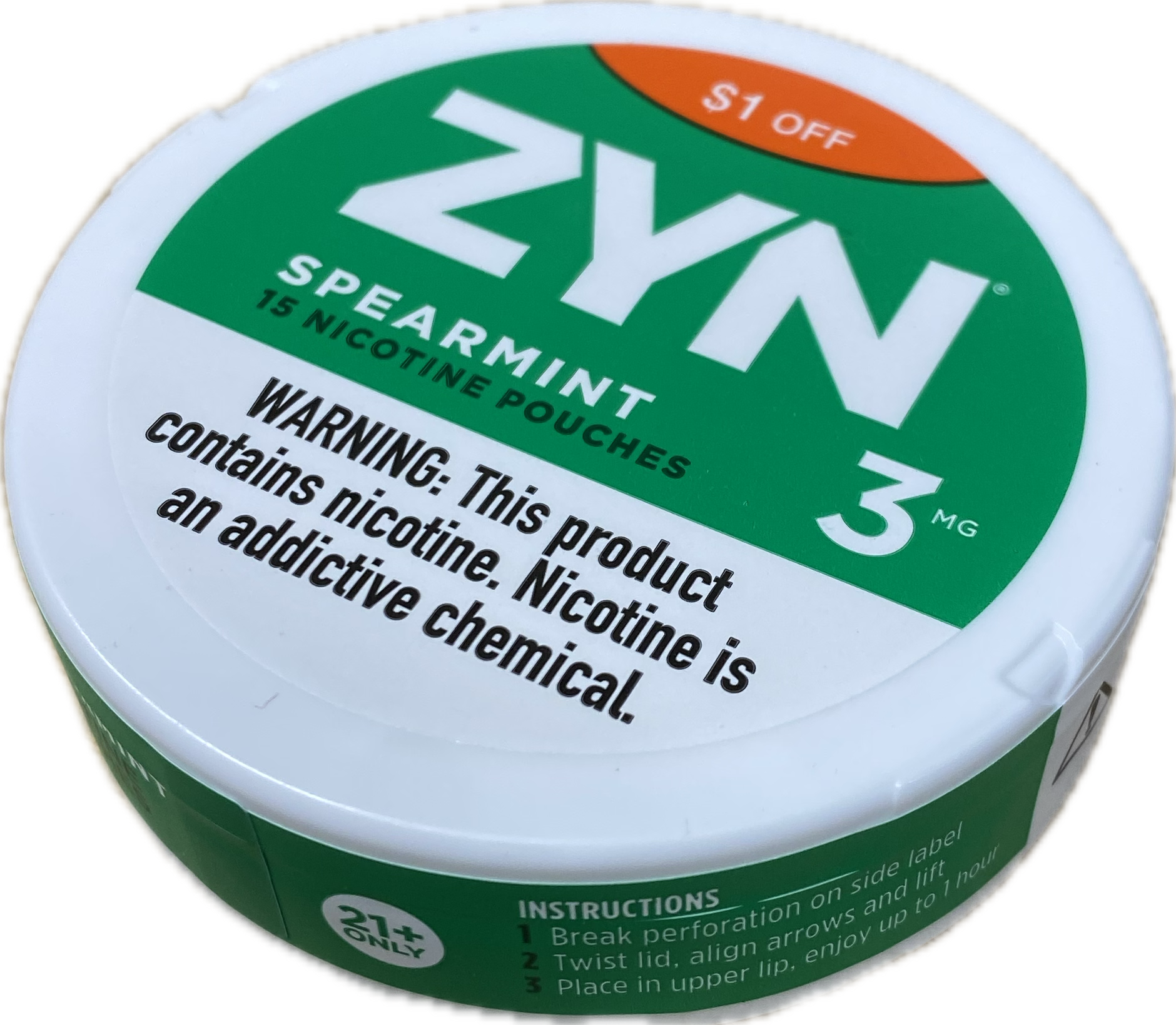 Zyn - Spearmint (3MG)