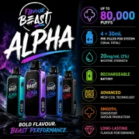 Alpha Flavour Beast 80k Nicotine Vapes