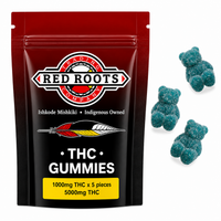 Red Roots Live Resin Gummies - 5000mg