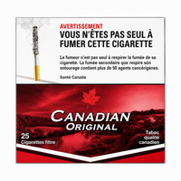 Canadian Original Full 25’s Cigarettes - Carton