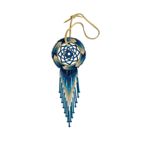 Beaded Dream Catcher (blue)