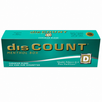 Discount Menthol 20's Cigarettes - Carton