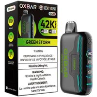 Oxbar X Rocky Vapour 42k - Green Storm