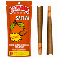 Tangerine SunriseInfused Pre-Rolls - 2pk - 1.3g Per Joint