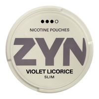 ZYN Slim Nicotine Pouches 9mg - Violet Licorice