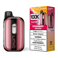 Linvo Beyond 100k Puff 20mg - Strawberry Banana