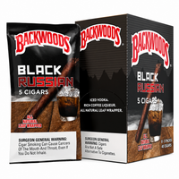 Backwoods Cigars 5 Pack Pouch - Black Russian