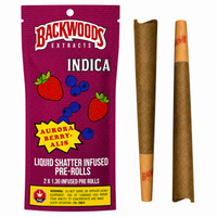 Aurora Berryalis Infused Pre-Rolls - 2pk - 1.3g Per Joint