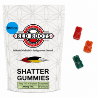 Red Roots Indica Shatter Gummies - 200mg