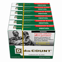 DisCOUNT Menthol 25's Cigarettes - Carton