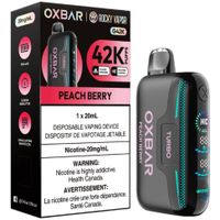 Oxbar X Rocky Vapour 42k - Peach Berry