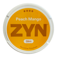 ZYN Slim Nicotine Pouches 11mg - Peach Mango